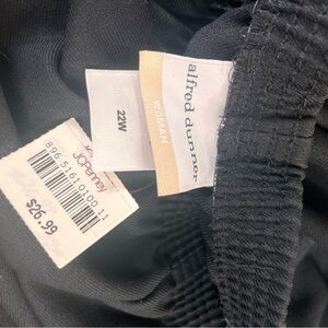 Alfred Dunner Elegant Black Women's Trousers